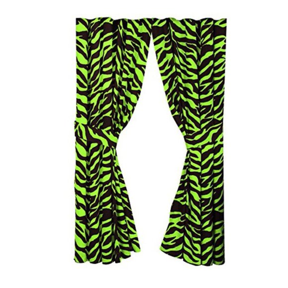 Karin Maki Zebra Rod Pocket Curtains - Picture 1 of 3